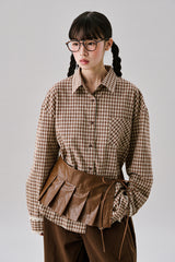レザースカートベルト [Brown]