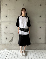 カッティングラグランTシャツ