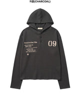 (unisex) Notz Henley Neck Hoodie
