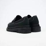 VATIC PENNY LOAFER Nappa White stitching Nappa leather penny loafers with a 63mm internal and external height increase