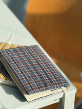 Vintage Check Book Cover