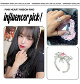 [Silver] オープンリング (Choose One of 11 types) (Random Gift Additional)