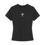 サイレントクロス スリムTシャツ