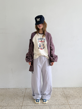 side pocket cotton pants