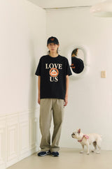 動物愛護コラボキャンペーンTシャツ ブラック