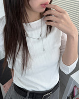スターシェルドロップネックレス