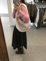 ソフトコーデュロイショルダーバッグ (3color)