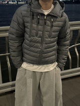 Tech multi-pocket hooded lightweight padding