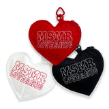 MSMR ハートポーチ Black