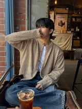 Sig bookle round cardigan