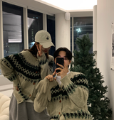 Sharp Iceland Nordic Knit Cardigan