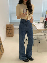 [MADE] Pharrell Punching Long Bootcut Denim