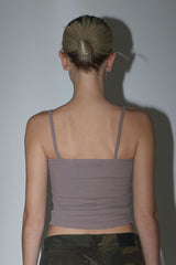 BASIC SLEEVELESS MOCHA