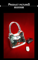 “SHIBURA” Y2k Mirror Handbag