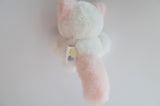 cotton candy cat keyring