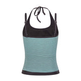 Nayla Button Halter Camisole