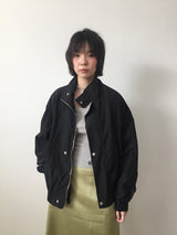 シルクミディスカート (2color)
