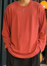 Round Overfit Knit Tee 7COLOR