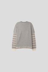 Omni Striped Layered Longsleeve