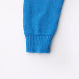 Boucle off shoulder Blue