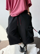 Cloud Cargo Balloon Coloring Over Bermuda Shorts 2 COLORS 