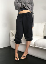 STITCH HAREM JOGGER PANTS