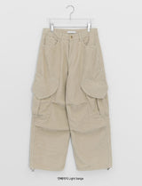 Comta Heart Cargo Corduroy Pants