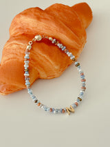 Seasalt Chocolate Beads Initials Bracelet