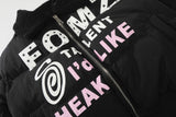 Berlin Graphic Short Puffer Jacket