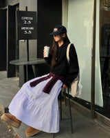 [ORIGINAL] ベラルロングスリーブフーデッドニット