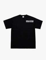 ウェルカムウェブハウスTシャツ - ブラック