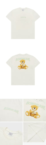 [24SS] ラビットTシャツベア半袖Tシャツ CREAM