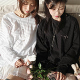 ガーデンロングスリーブT (black)