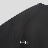 [HFORUS MADE]レイヤーショルダースウェットシャツ イン グレー