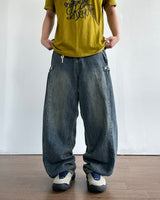 Load Snap Curved Denim Pants