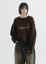 Barrow wool mix round knit