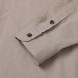 LMN マーエッセンシャルリネンセミオーバーシャツ (12 colors)