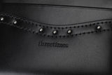 【即日発送】Classic stud card holder - black 