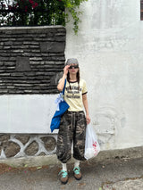camo bermuda cargo pants 