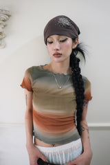 Blur gradation T (Brown/Pink)