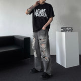 87 Big Test Blur Short-Sleeved T-Shirt (2 colors)