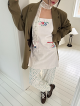 needlepoint apron dress 