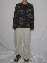 Camo Waffle Long Sleeve T-Shirt (2c)