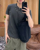 Elt Waffle Panel Pigment T-shirt