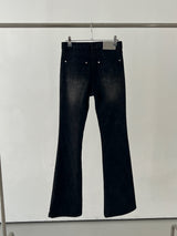 BLACK BOOTCUT DENIM PT