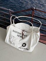 NEWS CANVAS BAG