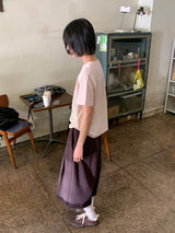 [unisex] アヒンピンテックバンディングバミューダパンツ