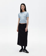 CABLE HALF SLEEVE KNIT