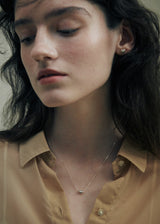 [925 silver] Un.silver.166 / corto heart necklace