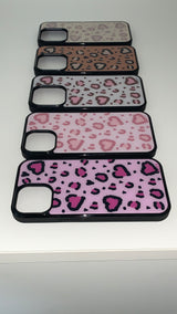 heart leopard (pink) case 